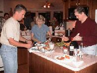 Dinner Party At Dee's House....