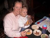 More Fun On Mommy's Lap Then In The Highchair....